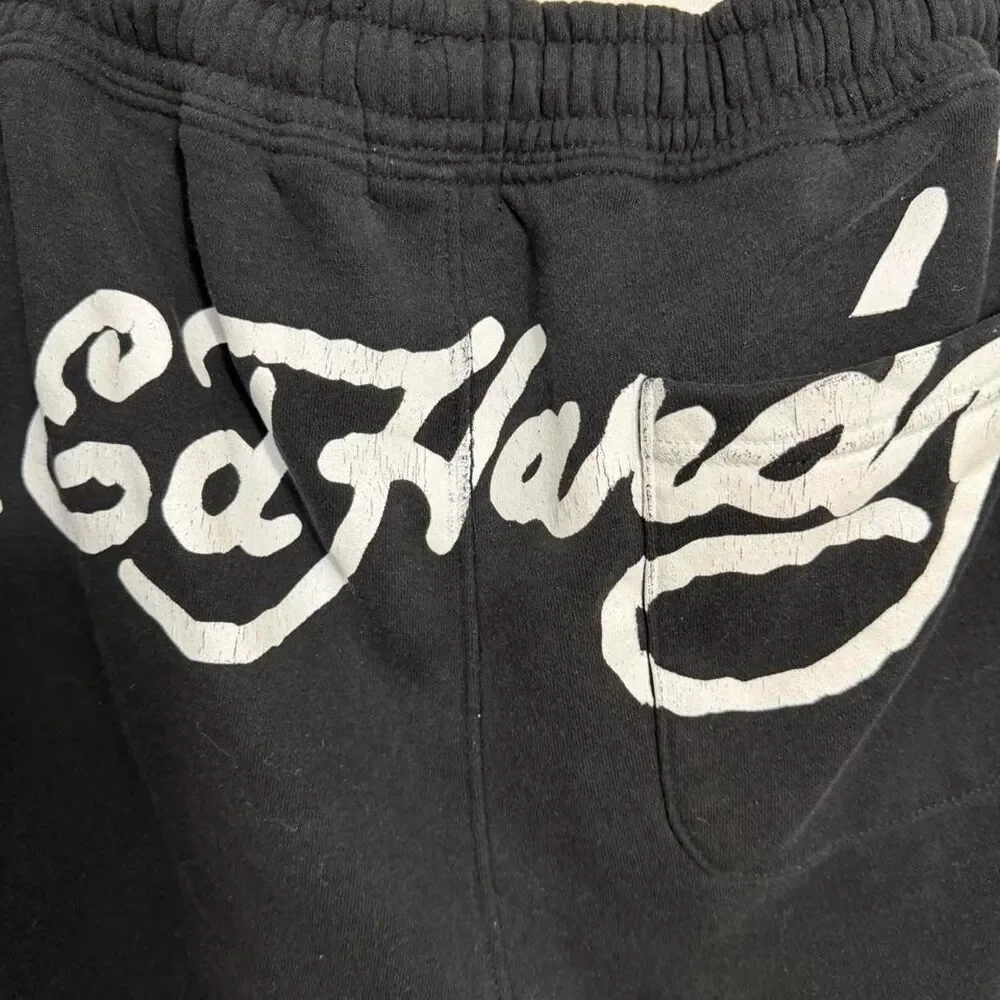 Ed-hardy Men's Black Shorts